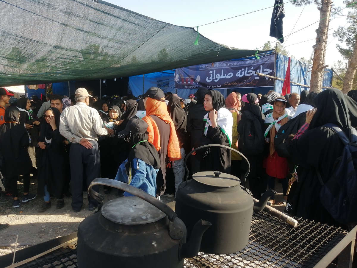 خدمت رسانی موکب محبین الزهرا